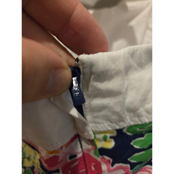 Lilly Pulitzer Women's Floral Halter Dress 4 Multicolor Short Garden Party Bloom - Picture 8 of 14